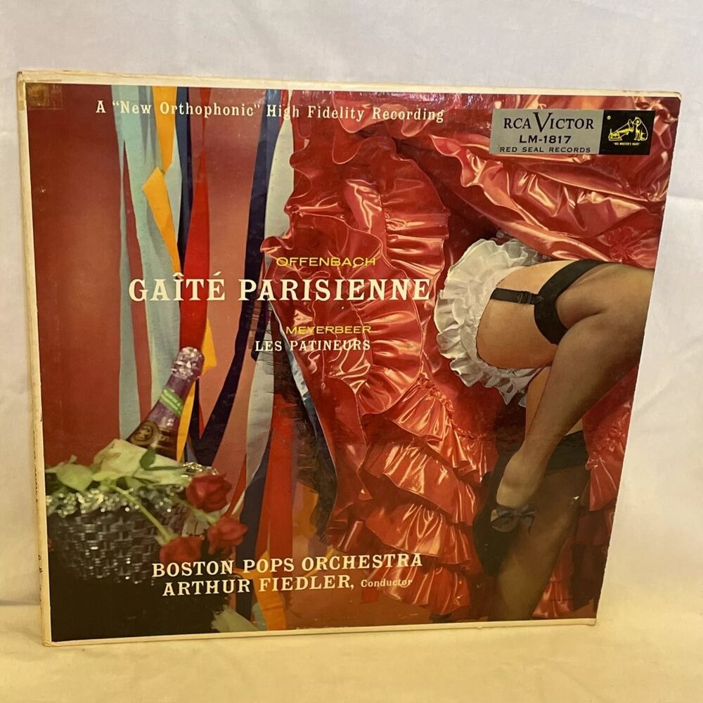 Gaîté Parisienne Les Patineurs (Vinyl, 1954) RCA Victor Red Seal LM 1817 VG LP